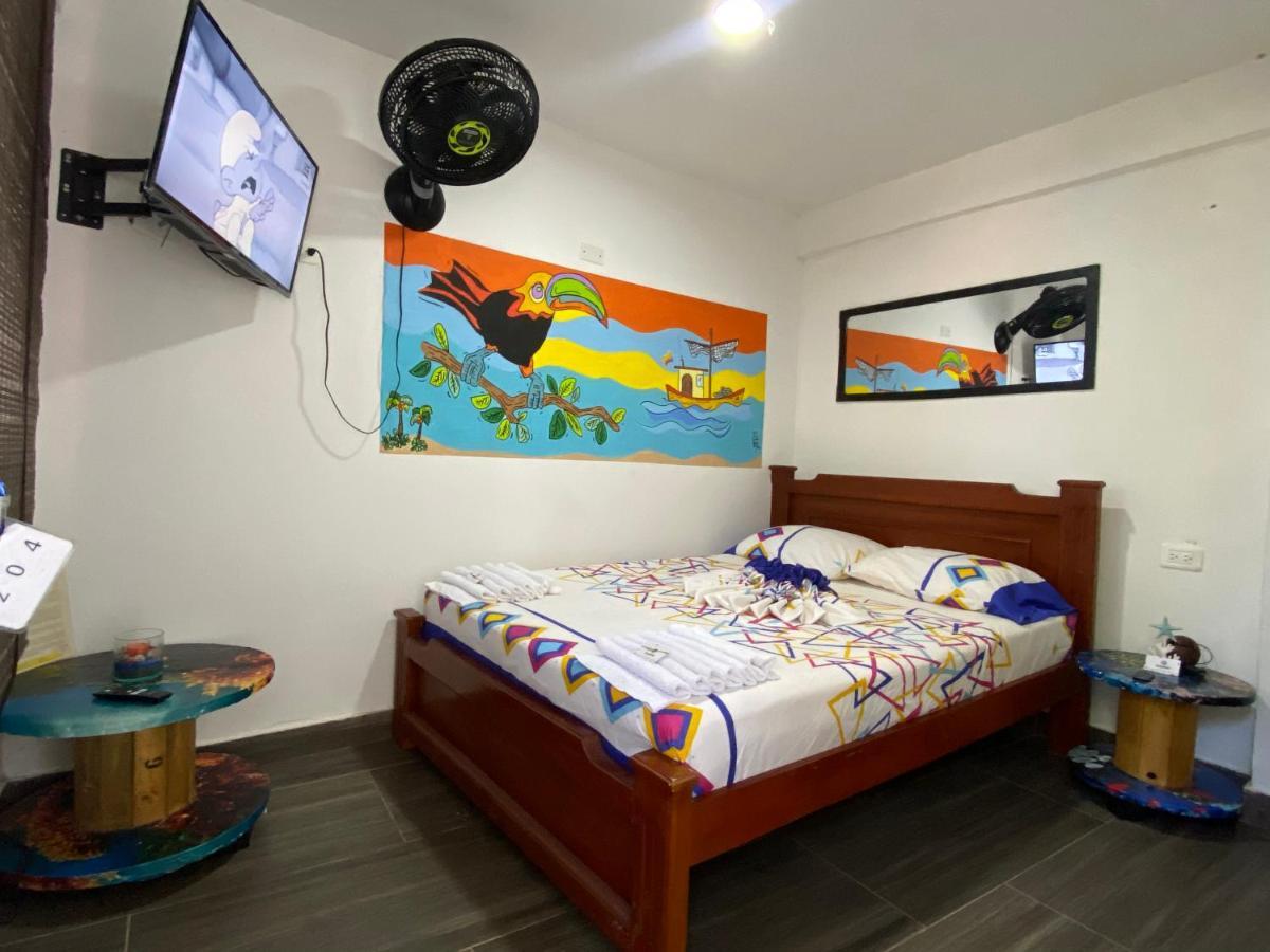 Playa Ladrilleros Acuarios Hostal מראה חיצוני תמונה